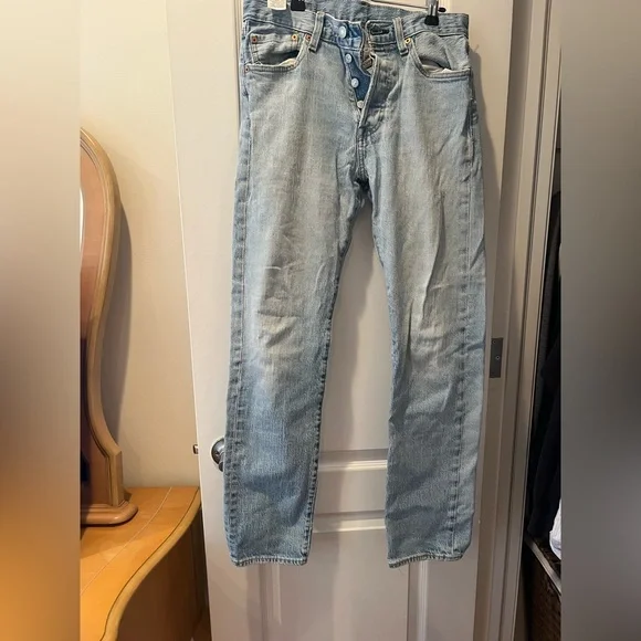 Levis Jeans 501s W29 L32 - Picture 1 of 11